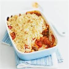 Vegetable And Butter Bean Crumble Recipe Delicious Magazine Recette Recette Crumble Idee Recette Recette