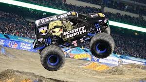 Many hours of r&d and hard work from wagler competition products, s&s diesel motorsport, and the monster jam crew has given the #brodozer a potent and respon. Bounty Hunter Monster Trucks Trucks Monster Jam