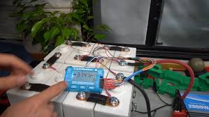 Four 6v batteries connected in series, the total voltage is 24v. Diy Lifepo4 Solar Battery Mobile Solar Power Made Easy