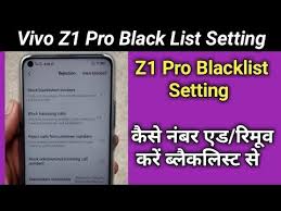 In addition, if you want to facilitate the search of your device, you can refer to the imei database of lost or stolen devices. How To Block A Number On Vivo Z1 Pro Herunterladen