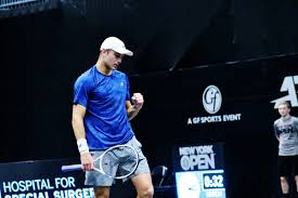 It's the 9th time of the year for him (indian wells, miami, montecarlo, estoril, stuttgart, wimbledon. Schnur Downs Lin To Continue New York Open Run Long Island Tennis Magazine