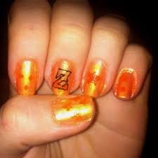 Dragon ball z god, los angeles, california. Dragon Ball Z Nail Art Nails Nail Designs Popular Nail Designs