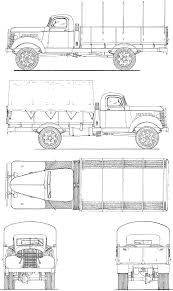 Caminhao A Pedal Truck Junior Magic Toys Gmc Ack 353 Blueprint Blueprints Car Drawings Trucks