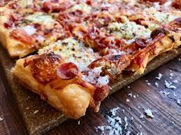 How To Make Pizza With Puff Pastry Sheets Slice Of Jess Recipe Puff Pastry Pizza Puff Pastry Sheets Recipes