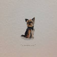 New users enjoy 60% off. Paintings For Ants Day 275 Happy Birthday Stathis Love Your Dog Tattoos Yorkie Painting Dog Paintings