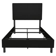 Check spelling or type a new query. Twin Janford Upholstered Bed Black Faux Leather Room Joy Target