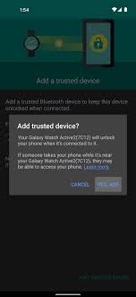 The device will gain new features and special options. How To Keep Your Phone Unlocked When It S Paired With Your Smartwatch Android Gadget Hacks