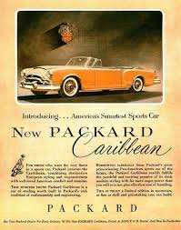 53 Caribbean Advert Automobile Advertising Packard Car Paint Colors