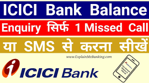 Icici bank atm/ debit card number. Icici Bank Balance Enquiry Number Icici Balance Check Through Missed Call Sms Youtube