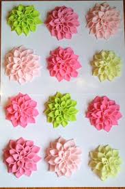 These include sprinkle mixes, wafer paper designs, cake kits, cake toppers , cupcake toppers, freeze dried fruit, chocolate art decorations we print on both edible wafer paper and icing sheets. 12 Edible Flower Cupcake Toppers Flower Cupcakes Fondant Flowers Fondant Flower Tutorial