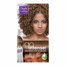 Dark And Lovely Go Intense Hair Color For Natural Or Relaxed Black Hair In Spicy Red Bronze Hair Color Bronze Hair Hair Color
