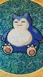 Pokemon Snorlax Sprite Cross Stitch Pattern Etsy Cross Stitch Pokemon Snorlax Snorlax Sprite