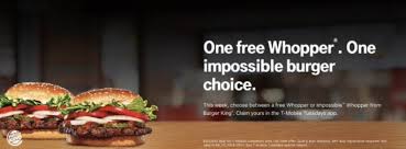 Burgers are usually available from 10:30am onward. T Mobile Tuesdays November 3 Deal Get A Free Whopper At Burger King I Like Promos