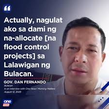 According to Gov. Daniel Fernando, he doesn't know anything about the  hundreds of flood control projects in Bulacan. : r/BulacanPH