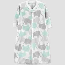 Baby Elephant Sleeping Bag Just One You Made By Carter S Sage Green 3 6m Target