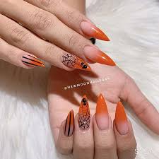 Style your acrylic nail design with contemporary rings. 23 Most Beautiful Halloween Acrylic Nails Stayglam