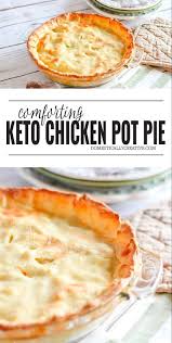 This Keto Chicken Pot Pie Has All The Flavor Of The Classic But With Only 7 Net Carbs Per Serving It Doesn T Pack The Keto Recipes Easy Keto Recipes Recipes
