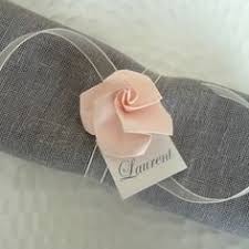 Creations Rond Serviette Mariage Sur A Little Market Pliage Serviette Mariage Idee Mariage Rustique Deco Mariage