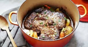 Add in the onions and the carrots, along with the fresh herbs. Recipe Anne Byrn S Braised Pot Roast With Sweet Onion Gravy Southern Kitchen