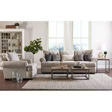 Klaussner Grace Sofa And Oversized Chair Collection Sam S Club Living Room Sets Furniture U Shaped Sectional Sofa Leather Living Room Set