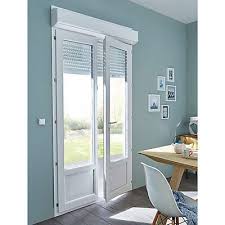 Demonter un volet roulant place des pêcheurs rungis. Porte Fenetre Pvc 2 Vantaux Tirant Droit Avec Volet Roulant Motorise Grosfillex Blanc 140 X H 215 Cm Uw 1 3 Castorama