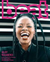 Elsy Wameyo is this month's Beat Magazine cover star ahead of her Gilpin  Park show with Miss Kaninna and 6 Seasons of Gariwerd by Amos Roach