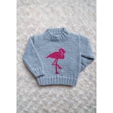 Easy Knitted Sock Patterns Intarsia Flamingo Chart