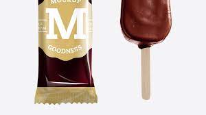 Download Packreate Chocolate Ice Cream Bar Popsicle Psd Mock Up