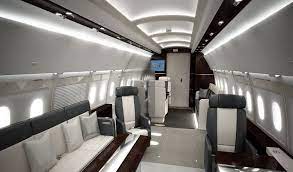 Interior View Of Airbus A318 Elite Aircraft Interiors Luxury Private Jets Airbus