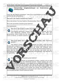 Kann festgestellt werden bei der gedichtanalyse. Unterrichtsmappe Liebeslyrik Der Romantik Der Neuen Sachlichkeit Und Der Gegenwart