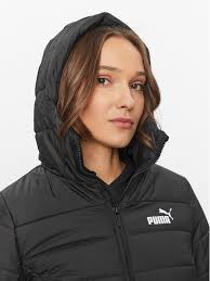 Giacca Imbottita Giacchetto Puma Nero Giacca Impermeabile Giacca Puma Donna  Nero Puma Giubbotto