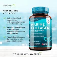 Hydrolysed Marine Collagen with Hyaluronic Acid - 1000mg - Nutravita |  Nutravita