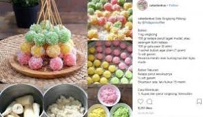 Berikut ini resep kue dari singkong, mulai dari tradisional hingga kekinian, yang dapat bunda coba di rumah. Camilan Sehat Dari Singkong Enaknya Dibuat Sate Pelangi