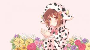 Minimalist laptop wallpapers a collection of the top 53 minimalist laptop wallpapers and backgrounds available for download for free. Download 1366x768 Anime Girl Hoodie Brown Hair Cute Flowers Wallpapers For Laptop Notebook Wallpapermaiden