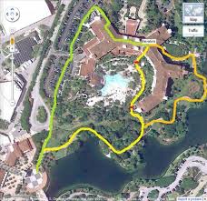 Paths From Hard Rock Hotel To Universal Studios Florida Universal Hard Rock Hotel Universal Hotels Hard Rock Hotel Orlando