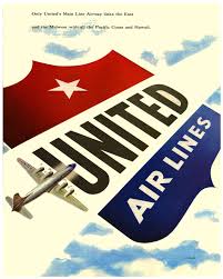 Great Vintage United Airlines Ad United Airlines United Air The Unit
