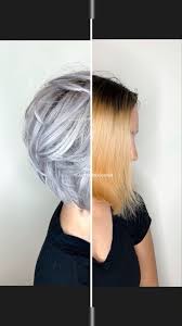 Brassy Hair To Silver Check The Link Below For Detailed Formula Video Grey Hair Color Silver Gray Hair Highlights Brassy Hair