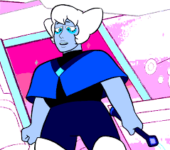 Holly Blue Agate with Blue Diamond's face... (Request) : r/stevenuniverse