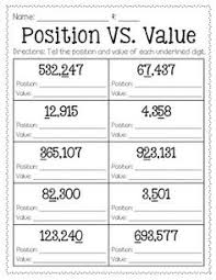 53 Best Place Value Chart Images In 2019 Place Values