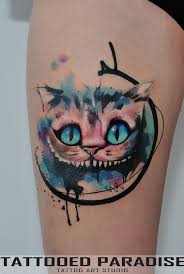 Small Simple Black Egyptian Cheshire Cat Tattoo Designs Disney Tattoos Cat Tattoo Designs Cheshire Cat Tattoo