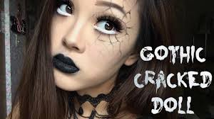 gothic ed doll makeup tutorial
