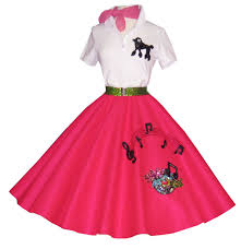 Poodle Skirts Poodle Skirt Poodle Skirt Outfit 1950s Outfits