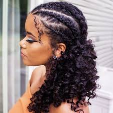 8 Natural Hairstyles Bringing The Heat This Summer Hair Styles Natural Braided Hairstyles Natural Hair Styles