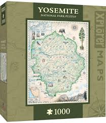 Travel back to your favorite national park with one of our jigsaw puzzles of wildlife, mountains, or waterfalls of the outdoors! Masterpieces Xplorer Maps Jigsaw Puzzle Yosemite National Park 100 Made In Usa 1000 Pieces