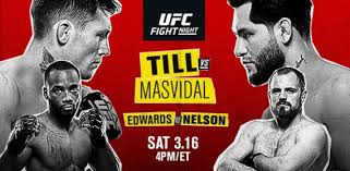 Cannonier vs gastelum · city tbd · venue tbd. Ufc Fight Night 147 Till Vs Masvidal Play By Play Results Round Scoring