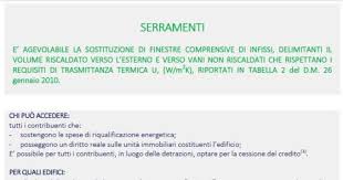 Decreto 11 marzo 2008 coordinato con decreto 26 gennaio 2010 (modifiche in rosso, in vigore. Aggiornato Vademecum Serramenti Enea Spiega Precisa Ed Avvisa Riguardo Modalita Ed Invio Dati Serramenti Design E Componenti