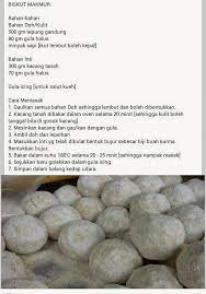 Resepi biskut makmur susu sukatan cawan. Resepi Kuih Makmur Sukatan Cawan