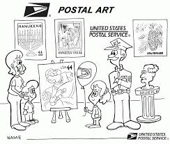Download Or Print This Amazing Coloring Page 10 Pics Of Preschool Post Office Coloring Pages Post Office Coloring Pages Coloring Books Free Coloring