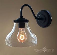 They can be found in almost any indoor area, brightening up any room while adding character. Modern Glass Bell Shade Wall Sconce Lamp Flush Mount Mini Clear Light Fixture Vintage Wall Sconces Modern Glass Wall Sconce Hallway