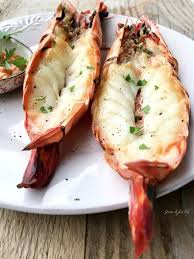 Gambas Geantes Roties Sauce Americaine Graine De Faim Kely Recettes De Cuisine Recette Gambas Cuisine Poisson